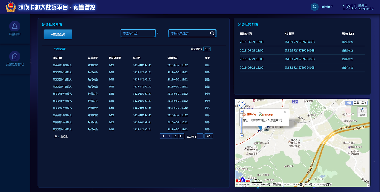数据可视化后台界面 打造智能高效的大数据管控平台
